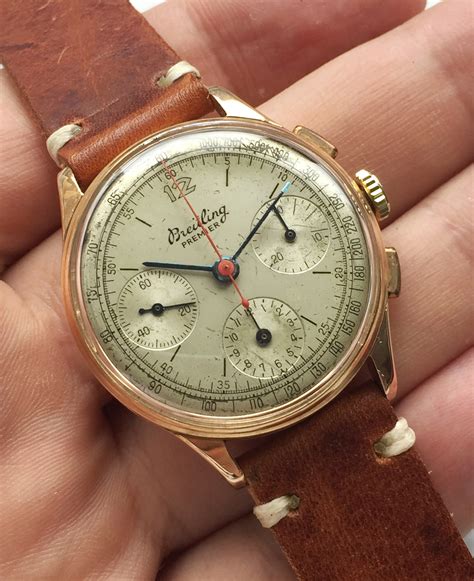 brietling vintage chronograph.